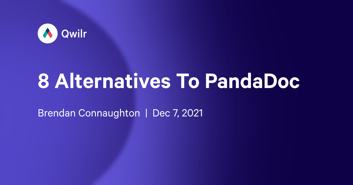 8 Alternatives To PandaDoc Qwilr