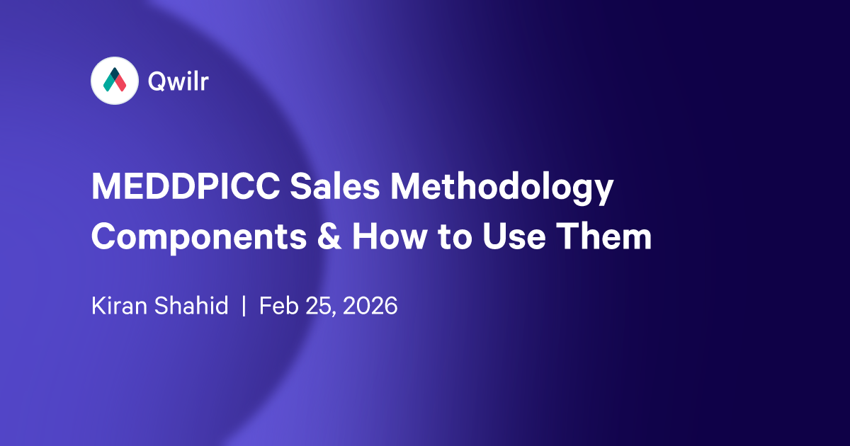 MEDDPICC Sales Methodology Components & How to Use Them