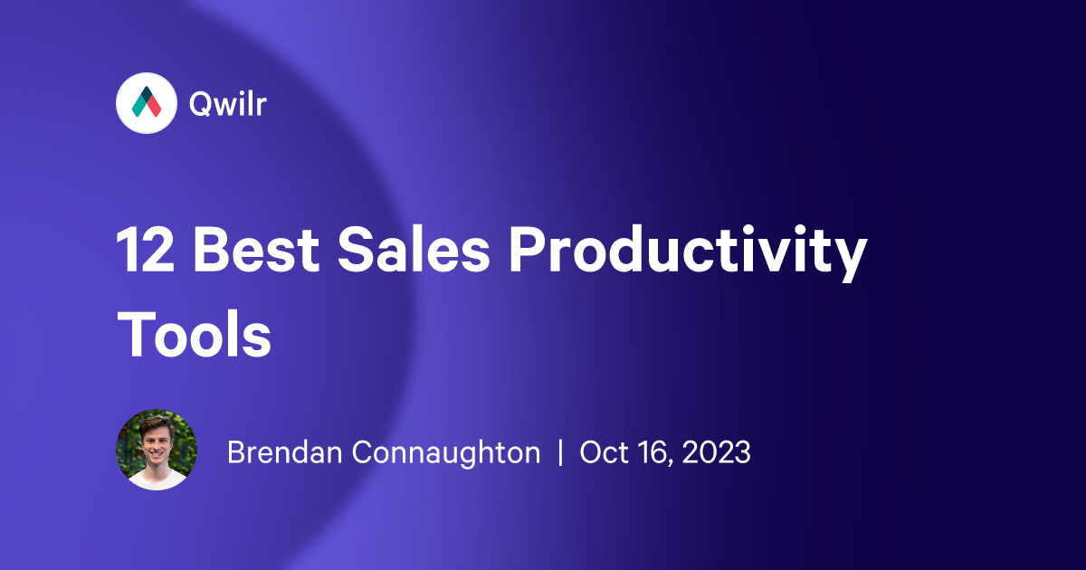 10 Sales Productivity Tools That You'd Want To Buy Today