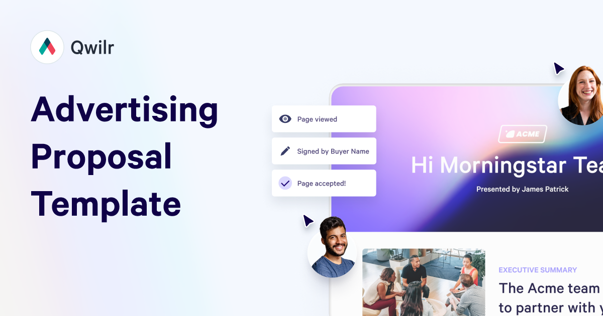 Advertising Proposal Template | Win Ad Projects | Qwilr