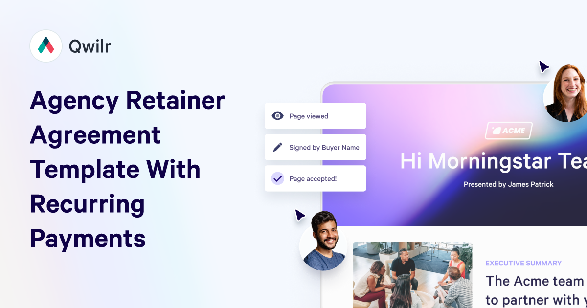 Agency Retainer Agreement Template With Recurring Payments