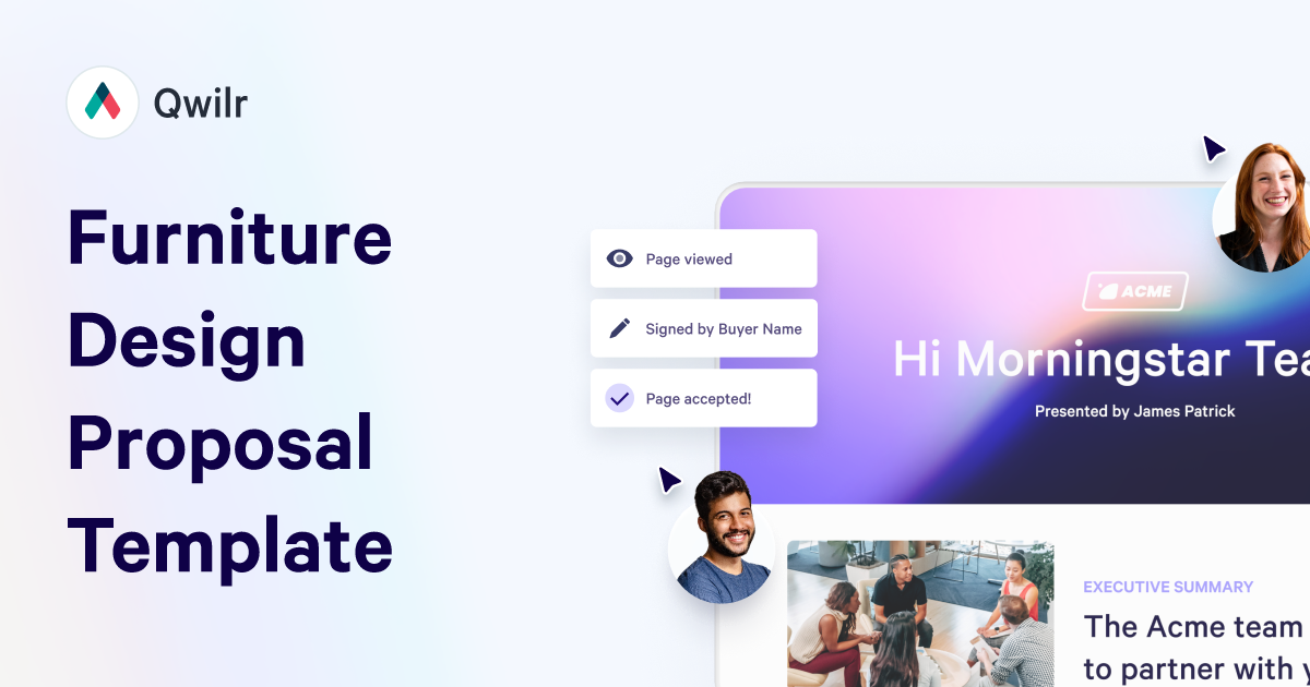 Furniture Design Proposal Template [2023 Edition] Qwilr