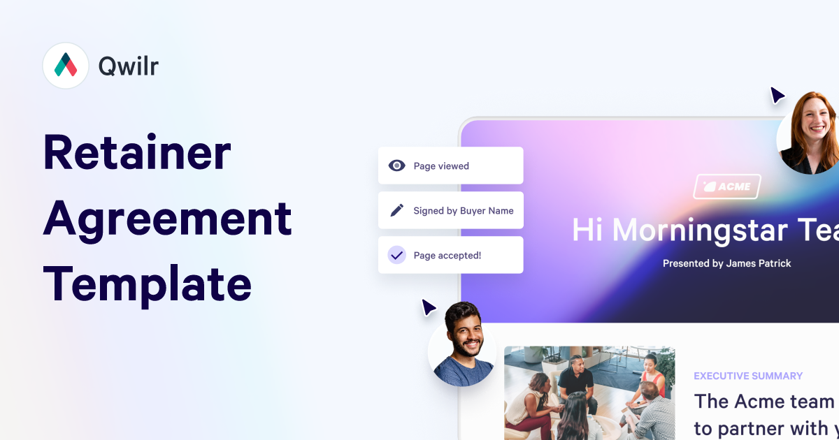 Retainer Agreement Template [2026 Edition] | Qwilr