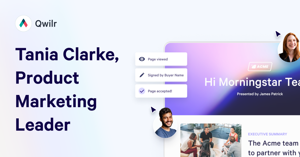 Tania Clarke | Product Marketing Leader